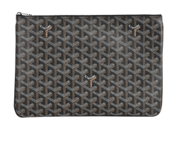 Goyard Senat MM, Canvas, Black, LME020209, RCT, 3*